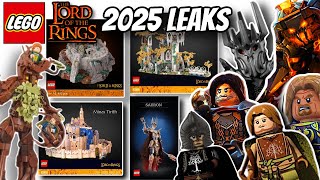 LEGO Lord of the Rings 2025 Leaks The FUTURE  10 Missed Sets [upl. by Aysab]