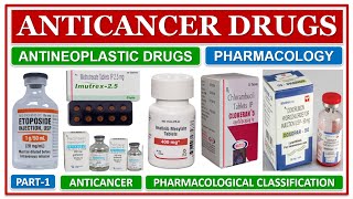 ANTICANCER DRUGS ANTINEOPLASTIC DRUGS MEDICINES USE TO TREAT CANCERPHARMACOLOGICAL CLASSIFICATION [upl. by Ledarf296]