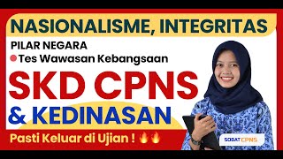 PART 7  SOAL TWK  NASIONALISME INTERGRITAS PILAR NEGARA  SKD CPNS 2024 [upl. by Eisned]