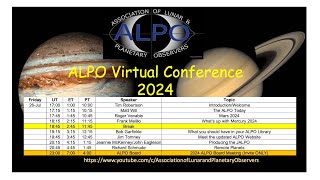 ALPO 2024 Conference Day 1 [upl. by Daye]