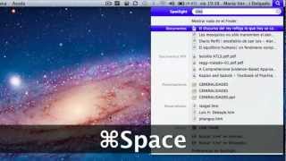 Todo sobre Spotlight de Mac OS X [upl. by Assilla]