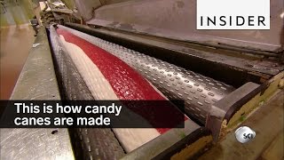 How Candy Canes Are Made [upl. by O'Doneven216]