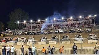 Pinckneyville IL Demo Derby April 27th 2024 full size [upl. by Llennehc]