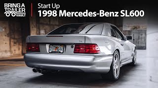 1998 MercedesBenz SL600 RENNtech SL74 Startup  Bring a Trailer [upl. by Myrah497]