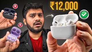 I Bought Apple Airpods Pro 2 for Just ₹12k 🤑🤑 [upl. by Tolmann920]