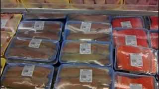 Glatt Kosher Meat amp Fish Market Beverly Hills Los Angeles Store [upl. by Anid350]