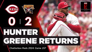 Hunter Greene Strong In Return Cincinnati Reds Dominated By Pirates Paul Skenes  CBox Reds  G157 [upl. by Etteiram]