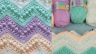 crochet hugs and kisses baby blanket [upl. by Ardis]