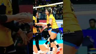 Shella most beautiful volleyball player  INDONESIA  volleyball shortsfeed viral youtubeshorts [upl. by Buerger]