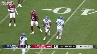 Jaxson Dart Full Highlights vs Arkansas  FV CFB  College Football week 10 [upl. by Ziladnerb]