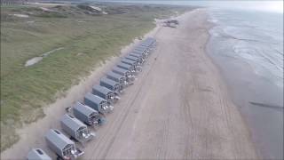 Strandhuisjes Julianadorp aan Zee vanuit de lucht [upl. by Suhail]