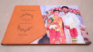 Wedding Album in Tamil  Synthetic photo album price per sheet tamil  wedding album size list 12x36 [upl. by Kellyn]