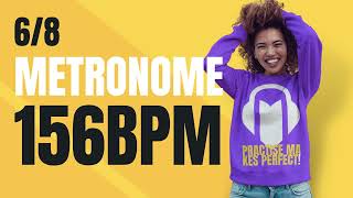 👉 68 METRONOME 156 BPM [upl. by Pages]