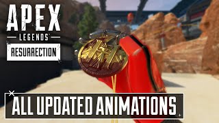 Revenant Heirloom All Updated Animations  Apex Legends [upl. by Lazos]