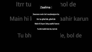 Zaalima  Arijit Singh   Short Cover by Roshan Thapa [upl. by Noedig]