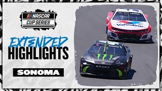 NASCAR Official Extended Highlights from Sonoma  2024 ToyotaSave Mart 350 [upl. by Oht421]