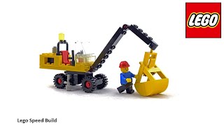 Lego Classic 6678 Pneumatic Crane Speed Build [upl. by Daukas266]