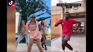 Chicken Wing Dance Challenge Tik Tok Compilation 2020 [upl. by Einafpets176]