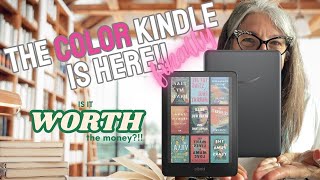 Lets Take a Look at the NEW COLOR KINDLE The Colorsoft  Is it Worth the Money [upl. by Reave]