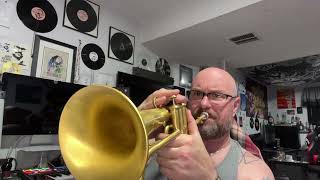 1971 Couesnon Flugelhorn fun [upl. by Carboni]