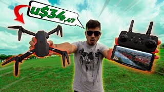 DRONE E88 com DUAS CÂMERAS vale à pena  TUDO QUE VOCÊ PRECISA SABER ANTES DE COMPRAR [upl. by Anoel]