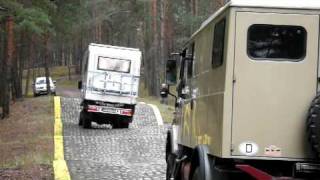 Bremach Extreme camper on torsion track [upl. by Schaper683]