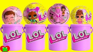 LOL Surprise Confetti Pop Series 3 Lil Sisters and Surprise Cans [upl. by Negroj]