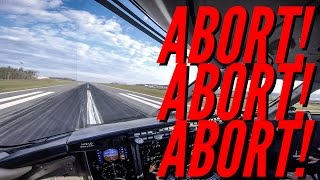 Airplane Broke on the RunwayRejected Takeoff PILOT VLOG 23 [upl. by Drofiar]