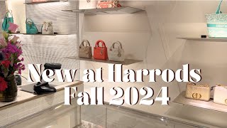 Harrods Luxury Shopping Discover Fall 2024 Trends [upl. by Enyamart]