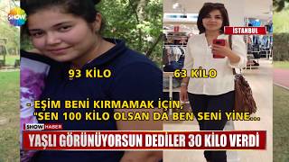 Yaşlı görünüyorsun dediler 30 kilo verdi [upl. by Emmi]