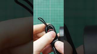 Stitching a peak design anchor into a camera strap [upl. by Hgiel]