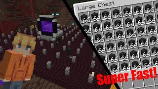 I Built The Fastest Wither Skeleton Farm In Minecraft Hardcore [upl. by Hurlbut]