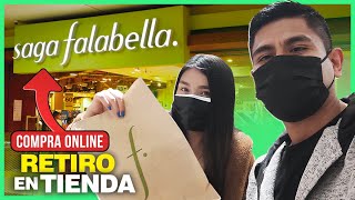 COMPRA ONLINE SAGA FALABELLA  Retiro en Tienda  Pasos a Seguir 🔥 [upl. by Nedry767]