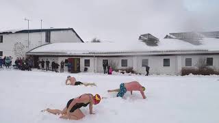 Snow swimming Challenge Individual Medley [upl. by Photina]