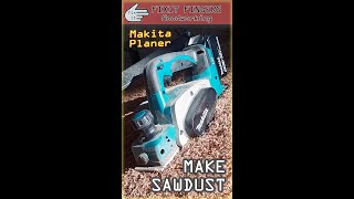 Makita Cordless 18V Planer DKP180Z or XPK01Z [upl. by Ilonka]