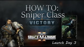 🔴Warhammer 40kSpace Marine 2 VICTORY as SniperPVPPVE [upl. by Pauli665]