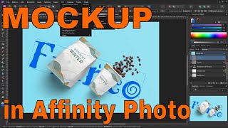 Mockup in Affinity Photo 26 [upl. by Braswell]