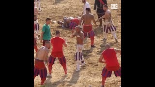 Football Meets Game of Thrones in This Ancient Italian Sport [upl. by Burk297]