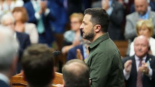 You have always defended freedom Watch Zelenskyys address to Canadian Parliament  FULL SPEECH [upl. by Argile324]