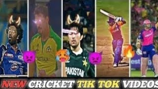 🥳NEW CRICKET TIKTOK VIDEO 🥶 IPL TIK TOK VIDEO 😈 VIRAT KOHLI 🥵ROHIT SHARMA [upl. by Ahsita]