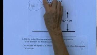 Matric revision Physical Science Vertical Projectile Motion 33 [upl. by Halak]