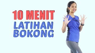 Latihan Mengecilkan Paha dan Bokong Dalam 10 Menit  Butt Workout [upl. by Leeanne]