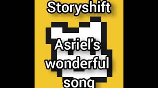 Storyshift  Asriels wonderful song [upl. by Fillender804]