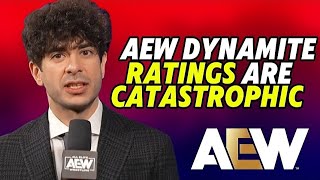 AEW Dynamite Ratings Are CATASTROPHIC For Tony Khan [upl. by Aiza]