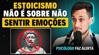 Os PERIGOS dos CONTEÚDOS sobre ESTOICISMO  Psicólogo alerta Akim Neto [upl. by Amir]