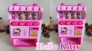 🌈HELLO KITTY PINK AUTOMATIC VENDING MACHINE 🌈asmr ASMR✨️LETS PLAY▶️ [upl. by Llemart]