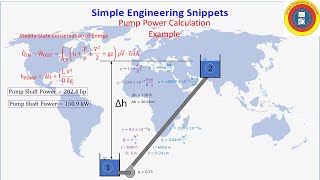 Pump Power Calculation [upl. by Zeus]