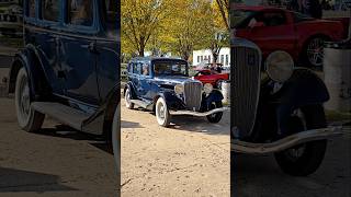 1933 Hudson Essex Terraplane 6 Sedan Drive By Engine Sound Packard Proving Grounds Fall 2024 [upl. by Mur]