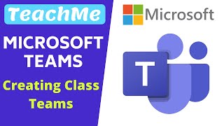 Creating a Class in Microsoft Teams [upl. by Aivart]