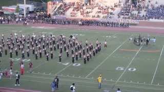 TriCities Marching Band Jamboree 2014 VS Redan  Full HD Version [upl. by Cherilynn]